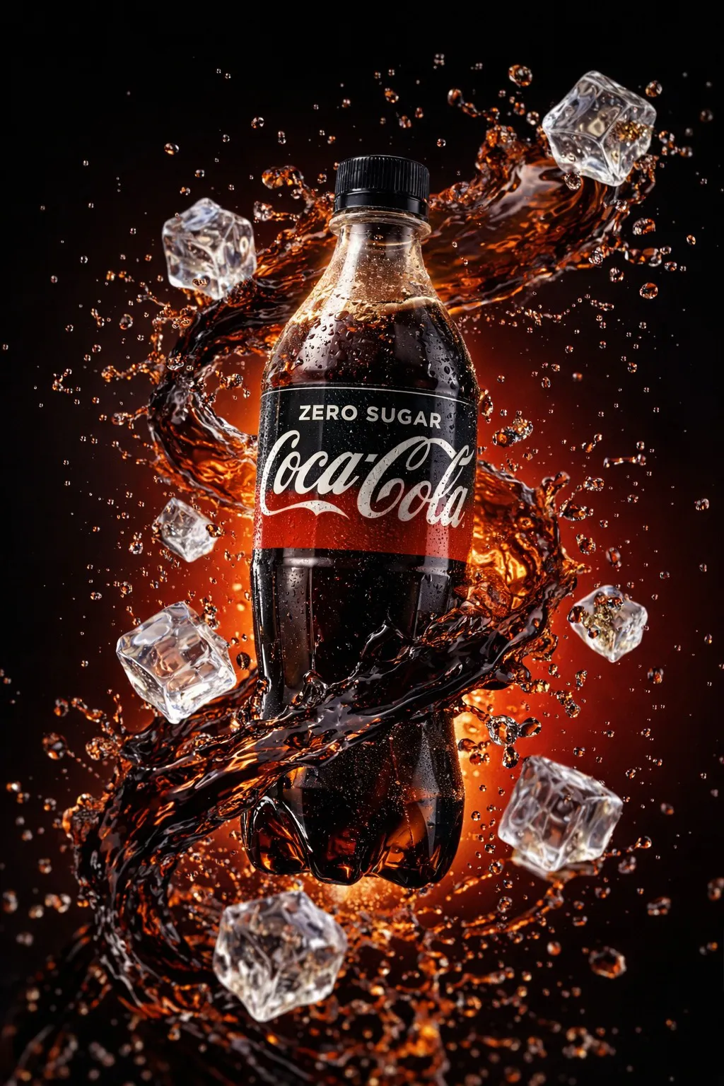 Ice cola splash spiral reference 2