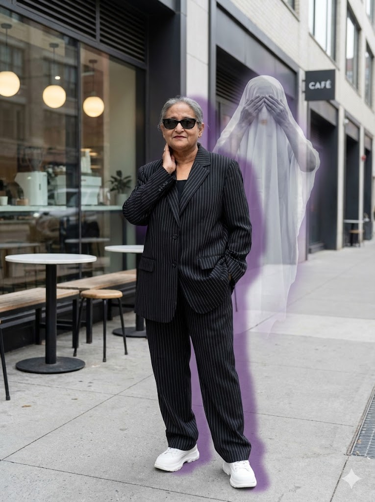 see no evil ghost translucent behind