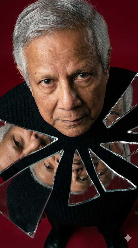 Shattered glass portrait reference 2