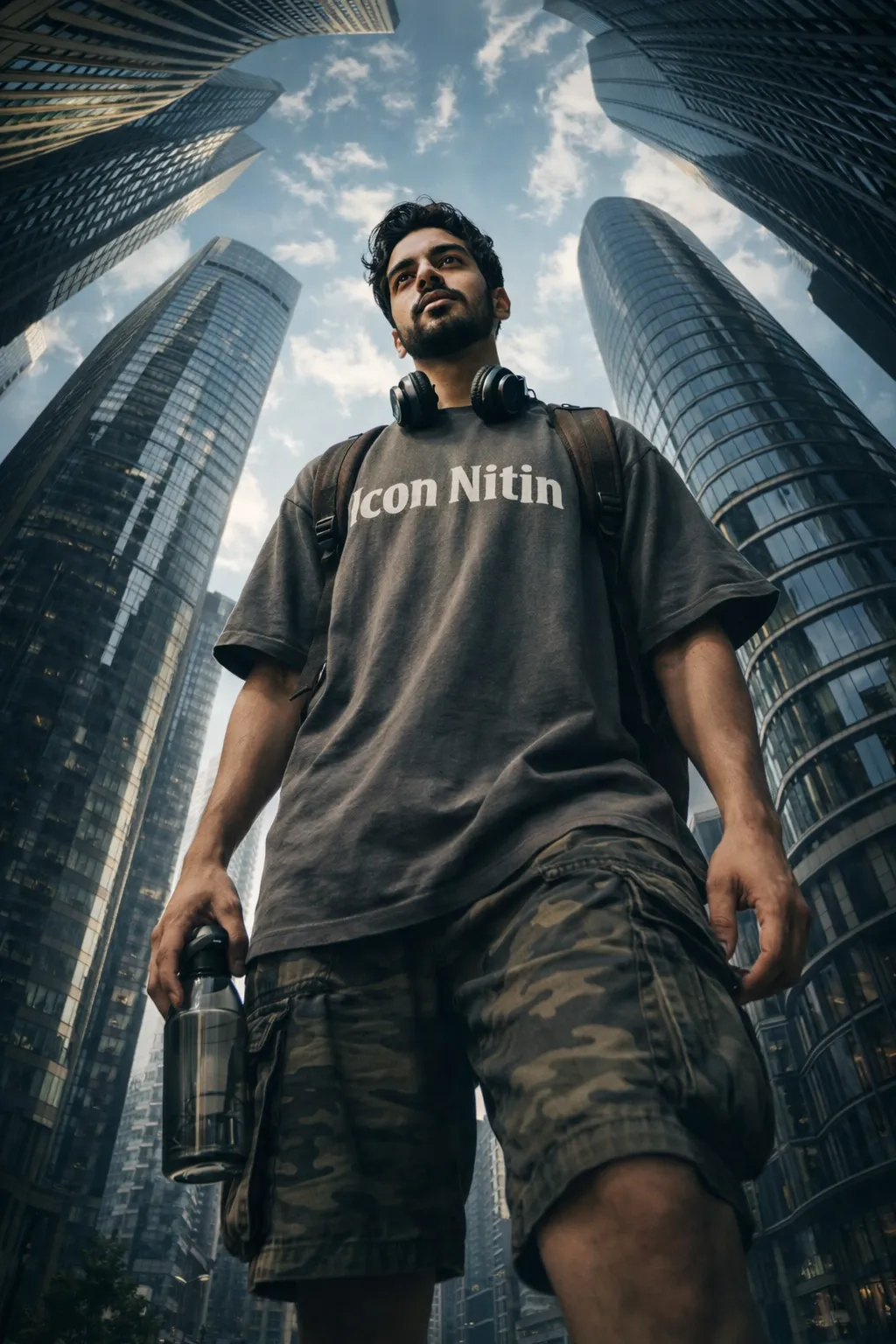 Low angle city street reference 2