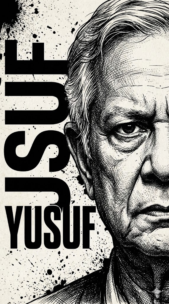 Alternate version of cross-hatched ink movie poster