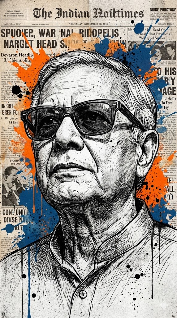 mixed media gritty street art ink sketching