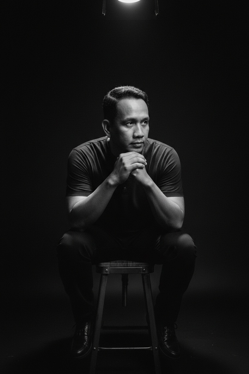 Noir portrait reference 2