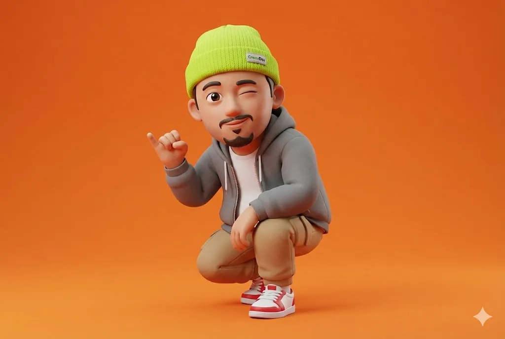 Stylized 3D character reference 2