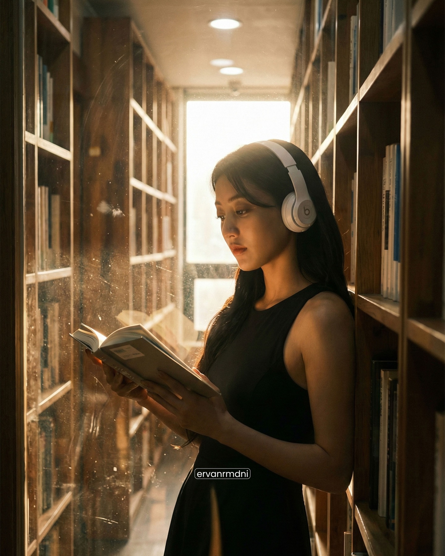 Bookstore portrait reference 2