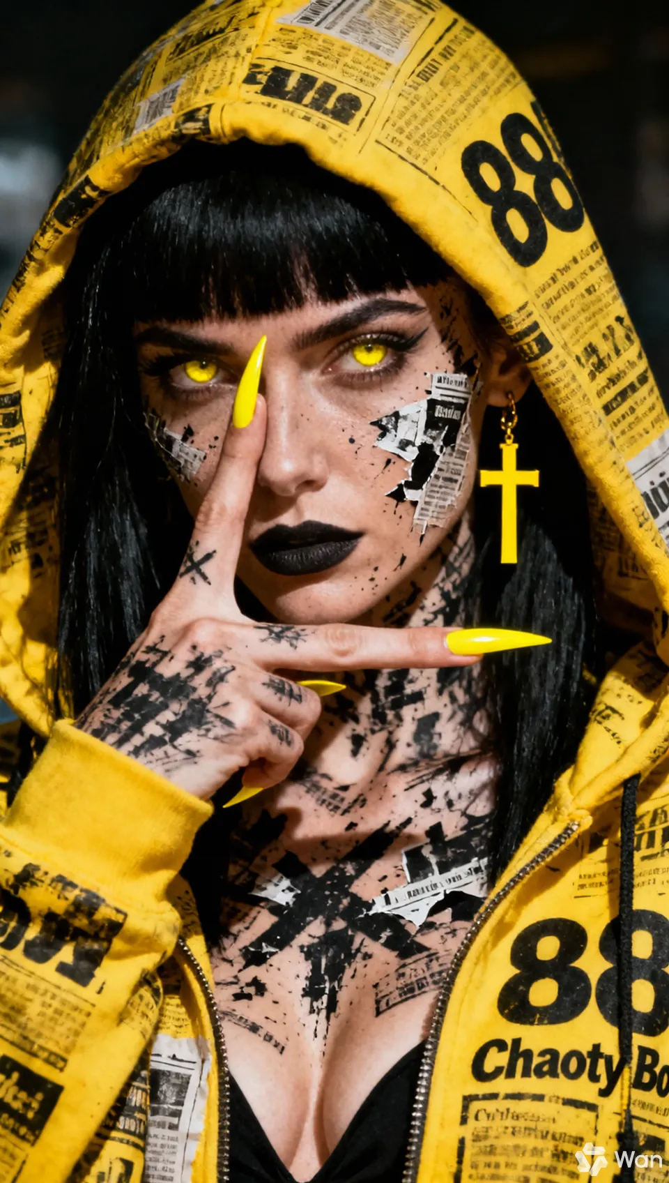 Cyberpunk portrait reference 2