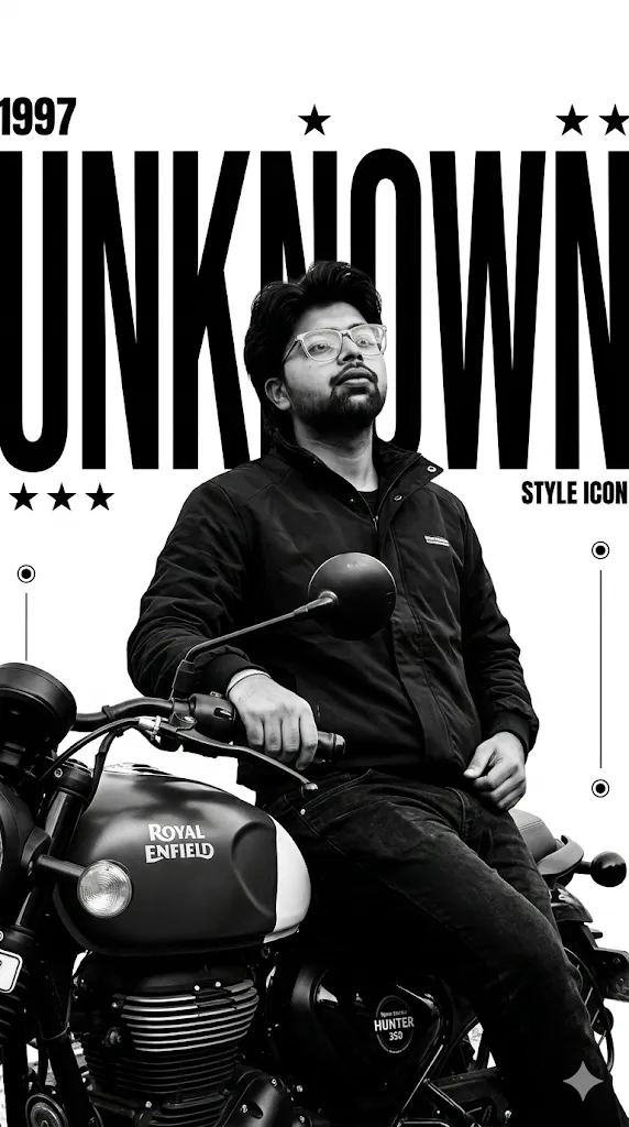 Motorcycle fashion poster reference 2