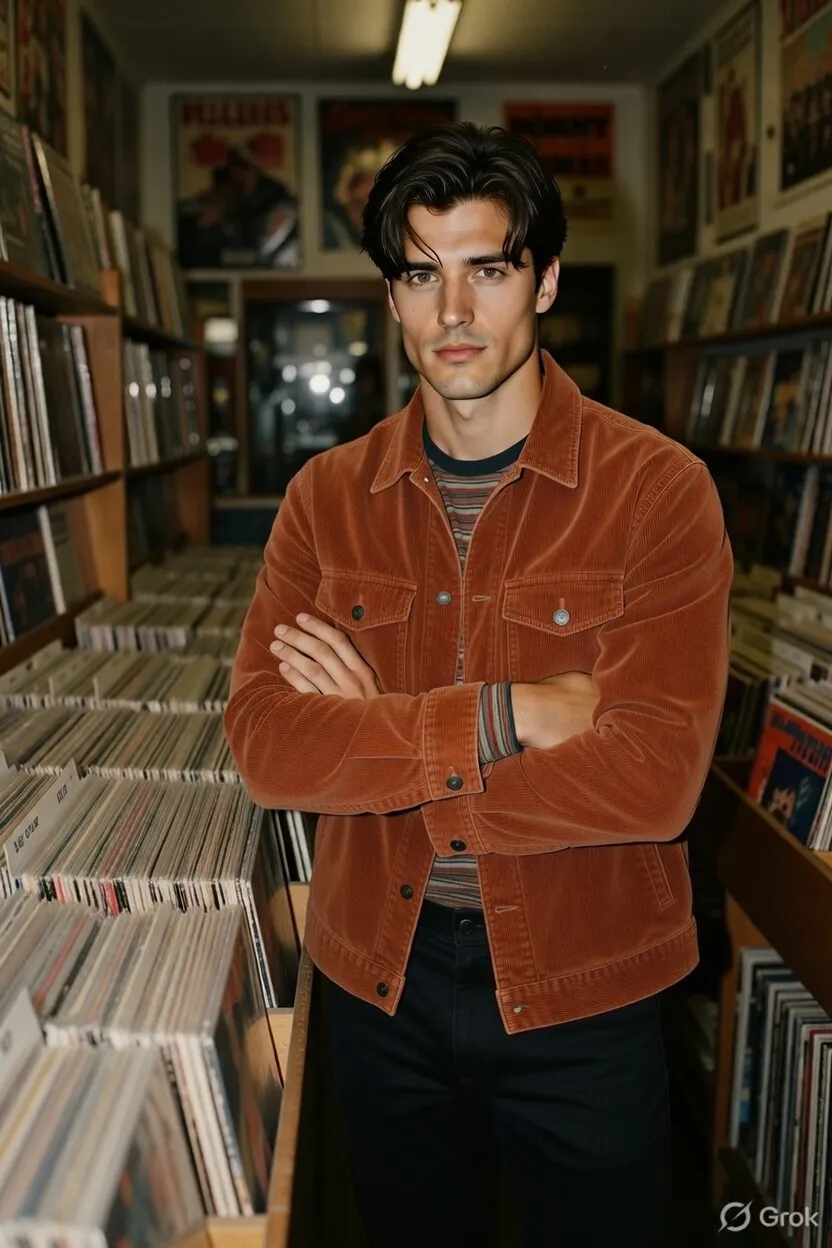 Record store 90s flash reference 2