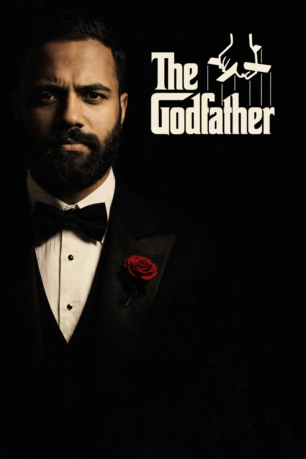 Alternate variation of AI generated 1970s vintage mafia movie poster