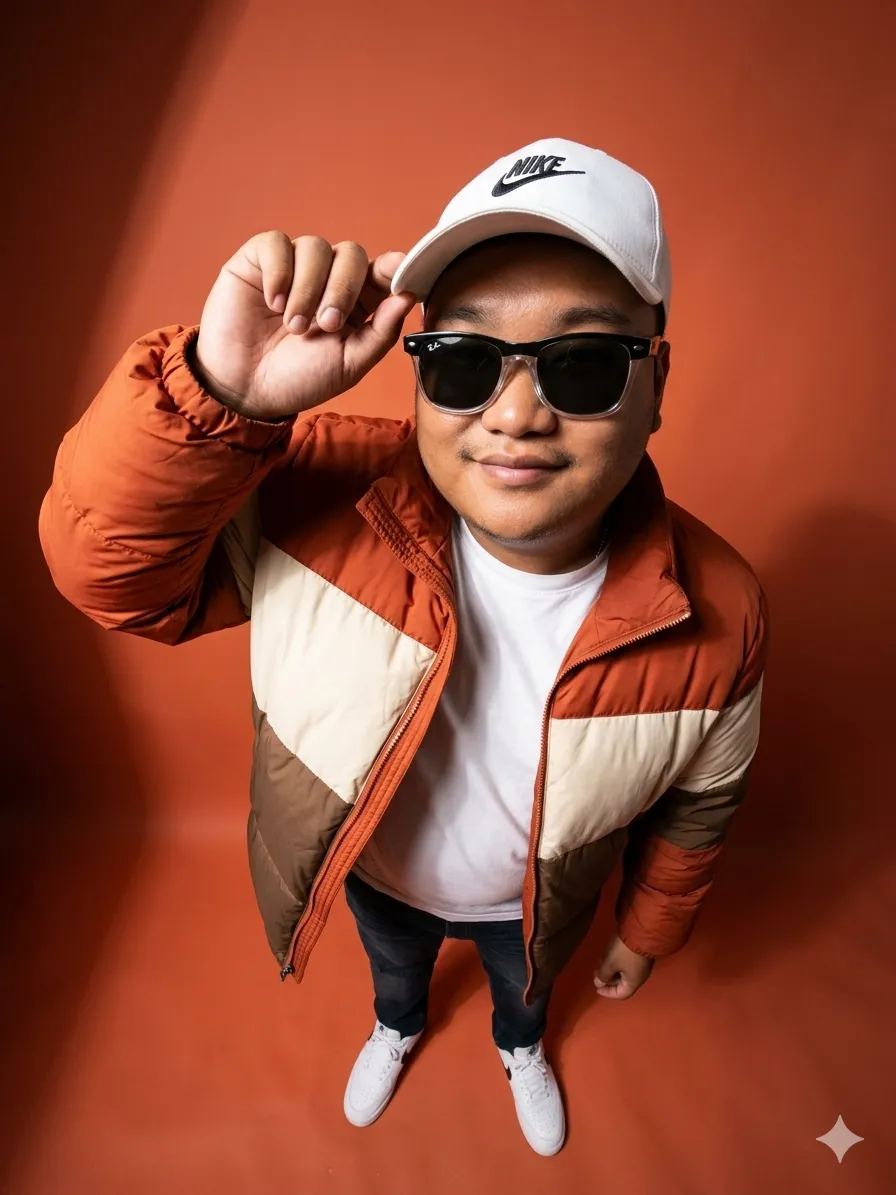 Fisheye distortion portrait reference 2