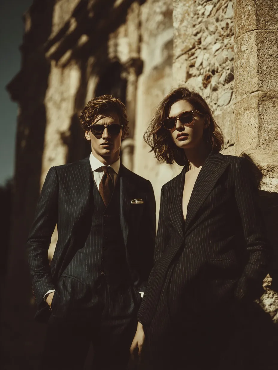 Editorial fashion couple reference 2