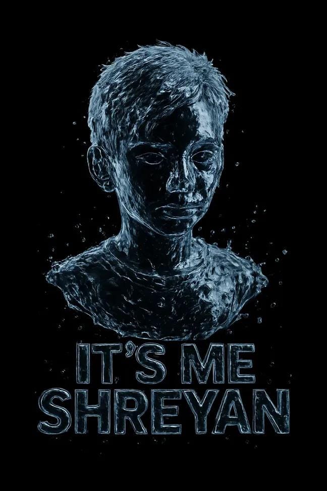 Futuristic water-sculpture bust